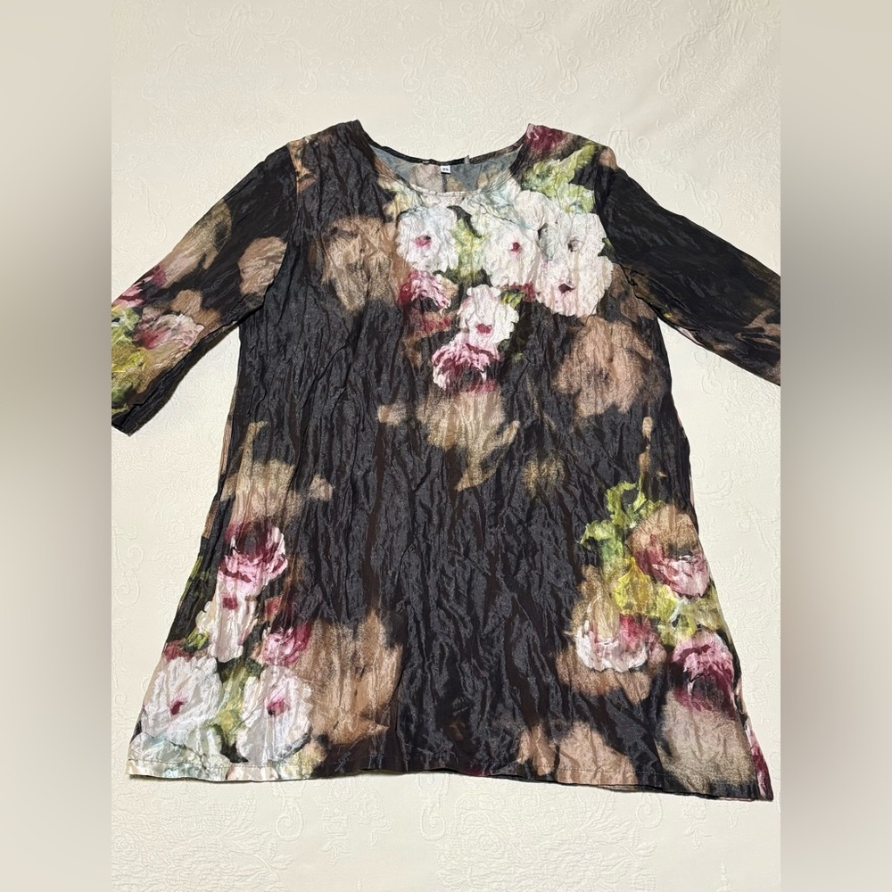 💥MoviNG sALe‼️ Bryn Walker Floral Tunic/Dress.  Sz XS